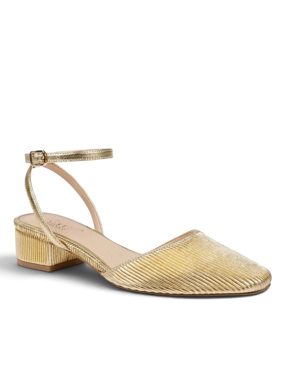 Jewel Badgley Mischka Stacy Low Block d’Orsay Pumps Size 10